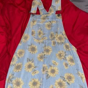 AE Sunflower Overall Dress